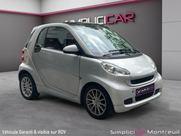 Smart fortwo coupe smart  1.0 84ch passion toit panoramique cuir garantie 12 mois occasion montreuil (porte de vincennes)(75)...