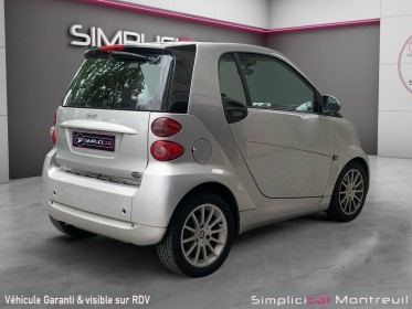 Smart fortwo coupe smart  1.0 84ch passion toit panoramique cuir garantie 12 mois occasion montreuil (porte de vincennes)(75)...