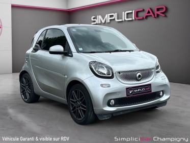 Smart fortwo coupe 90 ch ba6 brabus style - sièges en cuir chauffant - caméra de recul - toit panoramique occasion...