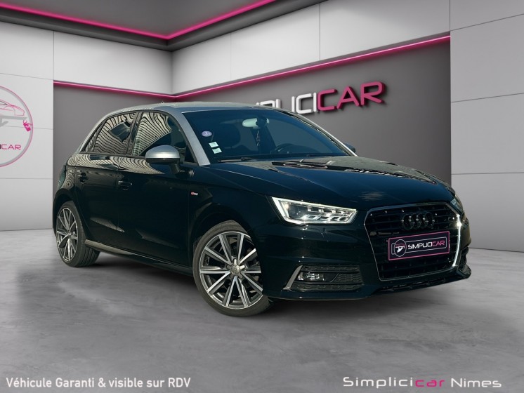 Audi a1 sportback 1.0 tfsi ultra 95 s-line - intérieur cuir alcantara - clim auto - garantie 12 mois occasion simplicicar...