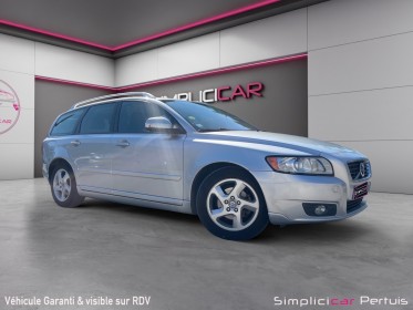 Volvo v50 1.6d drive stopstart 115 business edition // etat irreprochable // attelage remorque occasion simplicicar pertuis ...