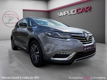 Renault espace v dci 160 energy twin turbo intens edc occasion simplicicar limoges  simplicicar simplicibike france