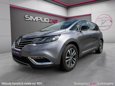 Renault espace v dci 160 energy twin turbo intens edc occasion simplicicar limoges  simplicicar simplicibike france