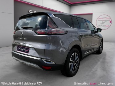 Renault espace v dci 160 energy twin turbo intens edc occasion simplicicar limoges  simplicicar simplicibike france