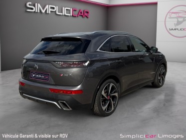 Ds ds7 crossback hybride e-tense 300 eat8 4x4 performance line occasion simplicicar limoges  simplicicar simplicibike france