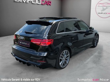 Audi s3 sportback 300 ch s tronic 7 quattro occasion  simplicicar nice - pfvauto simplicicar simplicibike france