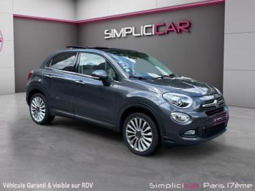 Fiat 500x my17 1.4 multiair 140 ch dct lounge / toit ouvrant / volant chauffant / siÈges chauffants occasion paris 17ème...