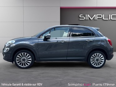 Fiat 500x my17 1.4 multiair 140 ch dct lounge / toit ouvrant / volant chauffant / siÈges chauffants occasion paris 17ème...