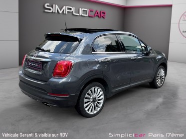 Fiat 500x my17 1.4 multiair 140 ch dct lounge / toit ouvrant / volant chauffant / siÈges chauffants occasion paris 17ème...