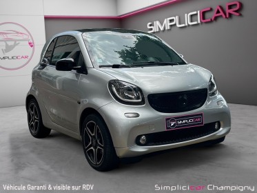 Smart fortwo coupe 71 ch ba6 prime - toit panoramique - sièges en cuir chauffant - pack sport et stationnement -...