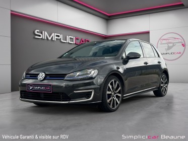 Volkswagen golf 1.4 tsi 204 hybride rechargeable dsg6 gte occasion simplicicar beaune simplicicar simplicibike france
