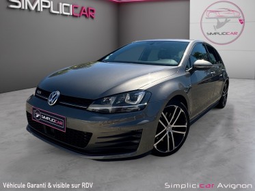 Volkswagen golf 2.0 tdi 184 bluemotion technology fap dsg6 gtd occasion avignon (84) simplicicar simplicibike france