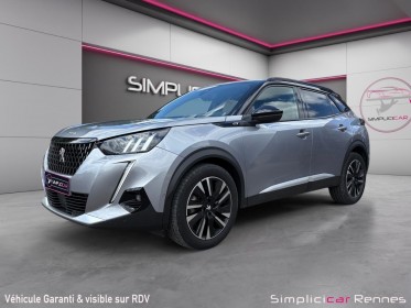 Peugeot 2008 1.5 bluehdi 130ch eat8 gt pack - camera de recul - toit ouvrant - carplay occasion simplicicar rennes...