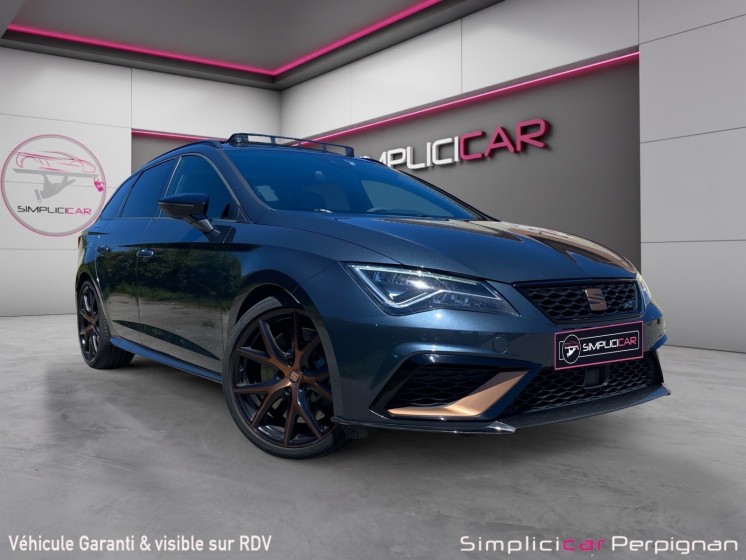 Seat leon sportourer st 2.0 tsi 300 dsg7 4drive cupra r - 4 pneus supplémentaires, pas de malus entretien complet, toit...... Seat leon sportourer st 2.0 tsi 300 dsg7 4drive cupra r - 4 pneus supplémentaires, pas de malus entretien complet, toit......