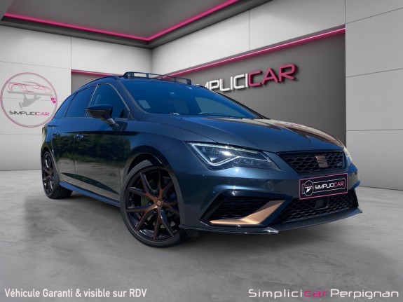 Seat leon sportourer st 2.0 tsi 300 dsg7 4drive cupra r - 4 pneus supplémentaires, pas de malus entretien complet, toit......