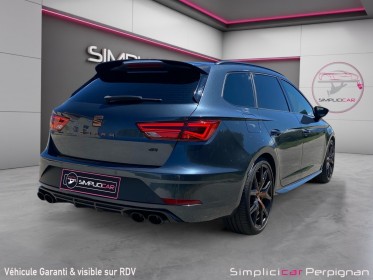 Seat leon sportourer st 2.0 tsi 300 dsg7 4drive cupra r - 4 pneus supplémentaires, pas de malus entretien complet, toit......