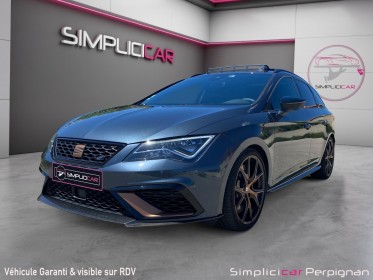 Seat leon sportourer st 2.0 tsi 300 dsg7 4drive cupra r - 4 pneus supplémentaires, pas de malus entretien complet, toit......