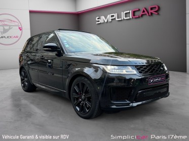 Land rover range rover sport p400 full option occasion paris 17ème (75)(porte maillot) simplicicar simplicibike france