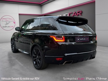 Land rover range rover sport p400 full option occasion paris 17ème (75)(porte maillot) simplicicar simplicibike france
