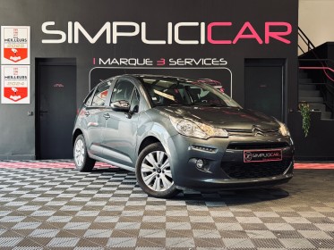 Citroen c3 c3 puretech 82 feel edition garantie 12 mois occasion  simplicicar aix les bains simplicicar simplicibike france