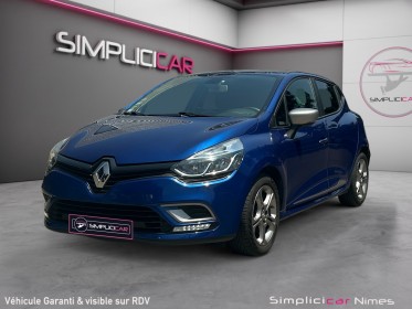 Renault clio iv tce 120 - gt line - garantie 12 mois occasion simplicicar nimes - rb auto simplicicar simplicibike france