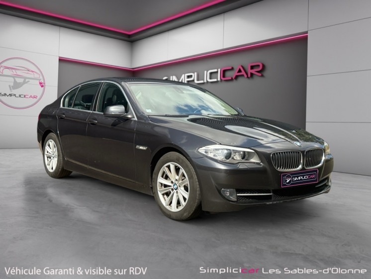 Bmw serie 5 f10 520d 184ch 123g confort a occasion simplicicar les sables-d'olonne simplicicar simplicibike france