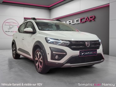 Dacia sandero stepway 90ch caméra sièges chauffants garantie 12 mois occasion simplicicar nancy simplicicar simplicibike...