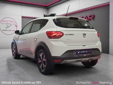 Dacia sandero stepway 90ch caméra sièges chauffants garantie 12 mois occasion simplicicar nancy simplicicar simplicibike...