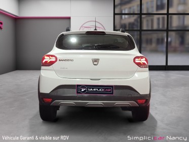 Dacia sandero stepway 90ch caméra sièges chauffants garantie 12 mois occasion simplicicar nancy simplicicar simplicibike...