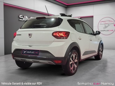 Dacia sandero stepway 90ch caméra sièges chauffants garantie 12 mois occasion simplicicar nancy simplicicar simplicibike...