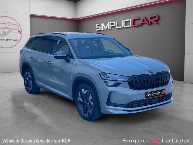 Skoda kodiaq 1.5 tsi 204 hybride rechargeable phev dsg6 5pl sportline occasion simplicicar la ciotat simplicicar... Skoda kodiaq 1.5 tsi 204 hybride rechargeable phev dsg6 5pl sportline occasion simplicicar la ciotat simplicicar...