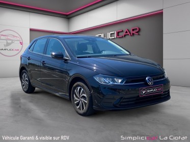 Volkswagen polo 1.0 tsi 95 ss bvm5 life noir métallisé occasion simplicicar la ciotat simplicicar simplicibike france