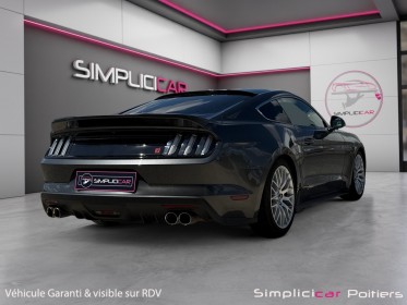 Ford mustang fastback v8 5.0 421 gt caméra de recul frein brembo garantie 12 mois occasion simplicicar poitiers simplicicar...