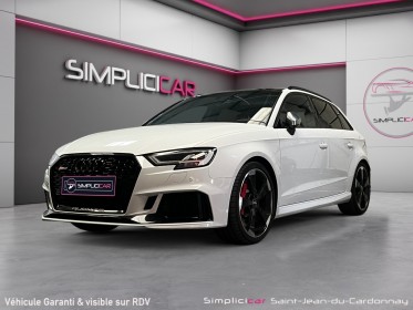 Audi rs3 sportback 2.5 tfsi 400 s tronic 7 quattro entretien audi garantie 12 mois occasion simplicicar saint-jean...