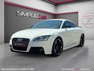 Audi tt coupe 2.0 tfsi 211 s-line pack compétition - jantes rotor - garantie 12 mois occasion simplicicar nimes - rb auto...