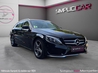 Mercedes classe c break 180 d sportline pack amg attelage sièges cuirs chauffants hayon électrique garantie 12 mois...