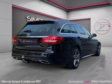 Mercedes classe c break 180 d sportline pack amg attelage sièges cuirs chauffants hayon électrique garantie 12 mois...