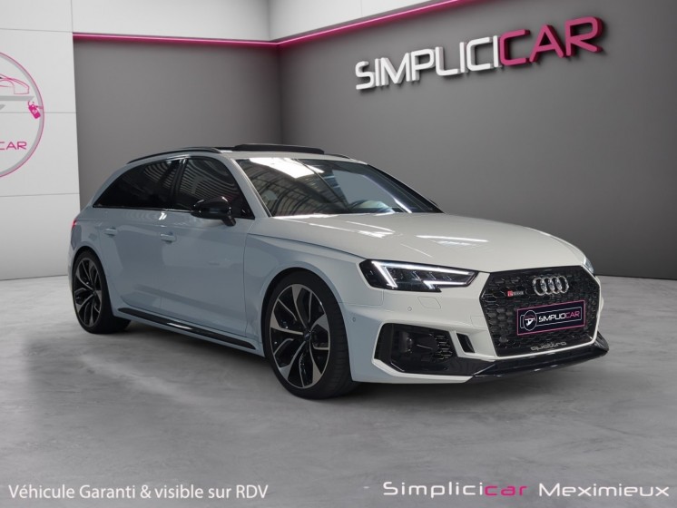 Audi rs4 avant v6 2.9 tfsi 450 ch tiptronic 8 toit ouvrant panoramique bangolufsen garantie 12 mois occasion simplicicar...