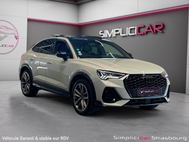 Audi q3 sportback 35 tfsi 150 ch s tronic 7 s line argent rose - bangolufsen - toit ouvrant - camera 360 - virtual cockpit...