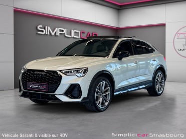 Audi q3 sportback 35 tfsi 150 ch s tronic 7 s line argent rose - bangolufsen - toit ouvrant - camera 360 - virtual cockpit...
