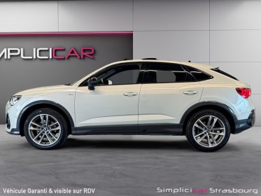 Audi q3 sportback 35 tfsi 150 ch s tronic 7 s line argent rose - bangolufsen - toit ouvrant - camera 360 - virtual cockpit...