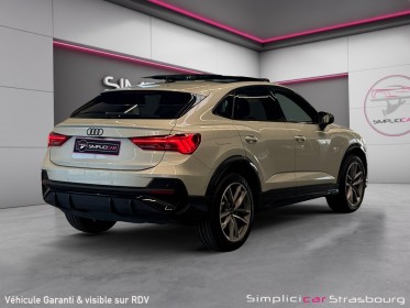 Audi q3 sportback 35 tfsi 150 ch s tronic 7 s line argent rose - bangolufsen - toit ouvrant - camera 360 - virtual cockpit...