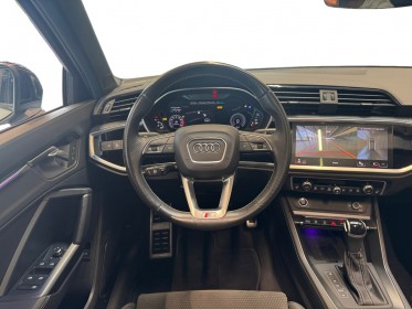 Audi q3 sportback 35 tfsi 150 ch s tronic 7 s line argent rose - bangolufsen - toit ouvrant - camera 360 - virtual cockpit...