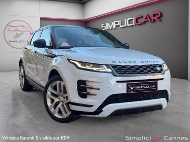 Land rover range rover evoque 2.0 hybrid mhev 180ch r-dynamic s occasion cannes (06) simplicicar simplicibike france