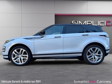 Land rover range rover evoque 2.0 hybrid mhev 180ch r-dynamic s occasion cannes (06) simplicicar simplicibike france