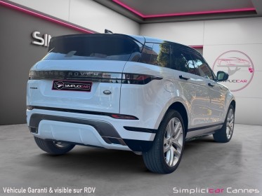 Land rover range rover evoque 2.0 hybrid mhev 180ch r-dynamic s occasion cannes (06) simplicicar simplicibike france