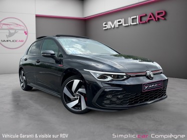 Volkswagen golf 8 gti 245 ch dsg7 -toit ouvrant - faible km - immat fr - occasion simplicicar compiegne simplicicar...