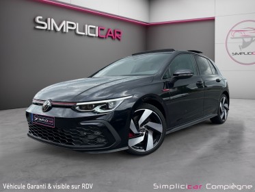 Volkswagen golf 8 gti 245 ch dsg7 -toit ouvrant - faible km - immat fr - occasion simplicicar compiegne simplicicar...