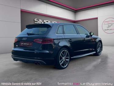 Audi s3 sportback 2.0 tfsi 300 quattro - suivi audi complet occasion simplicicar velay simplicicar simplicibike france