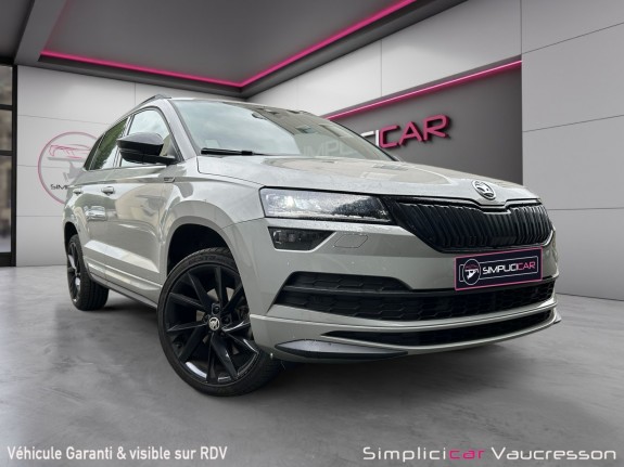 Skoda karoq 1.5 tsi 150 ch act dsg7 sportline occasion simplicicar vaucresson simplicicar simplicibike france